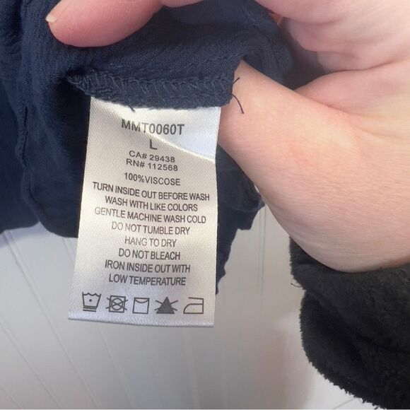 Miss Me Jeans Women's Lace Tank Top blue Size Large - Picture 4 of 16